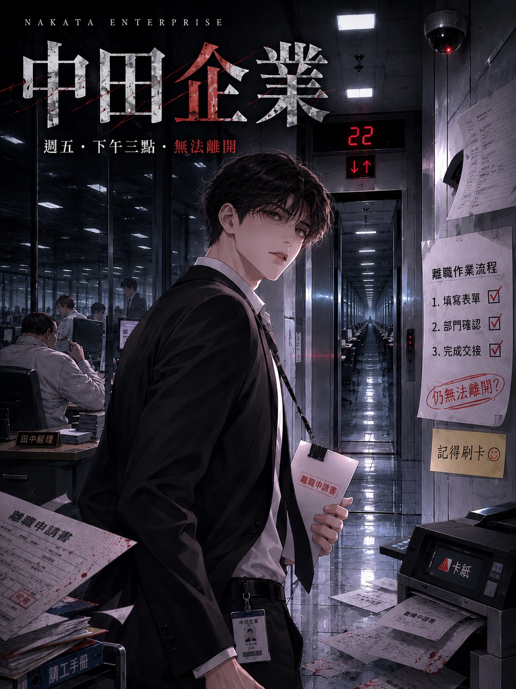 今天👻我要離職‼️